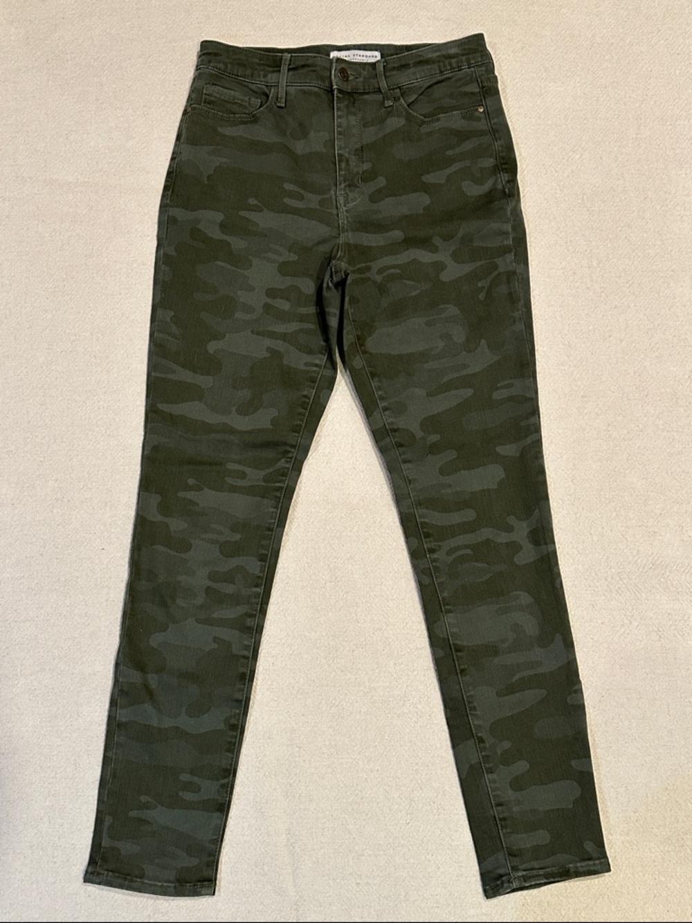 Sanctuary Olive Green Denim Jeans 6